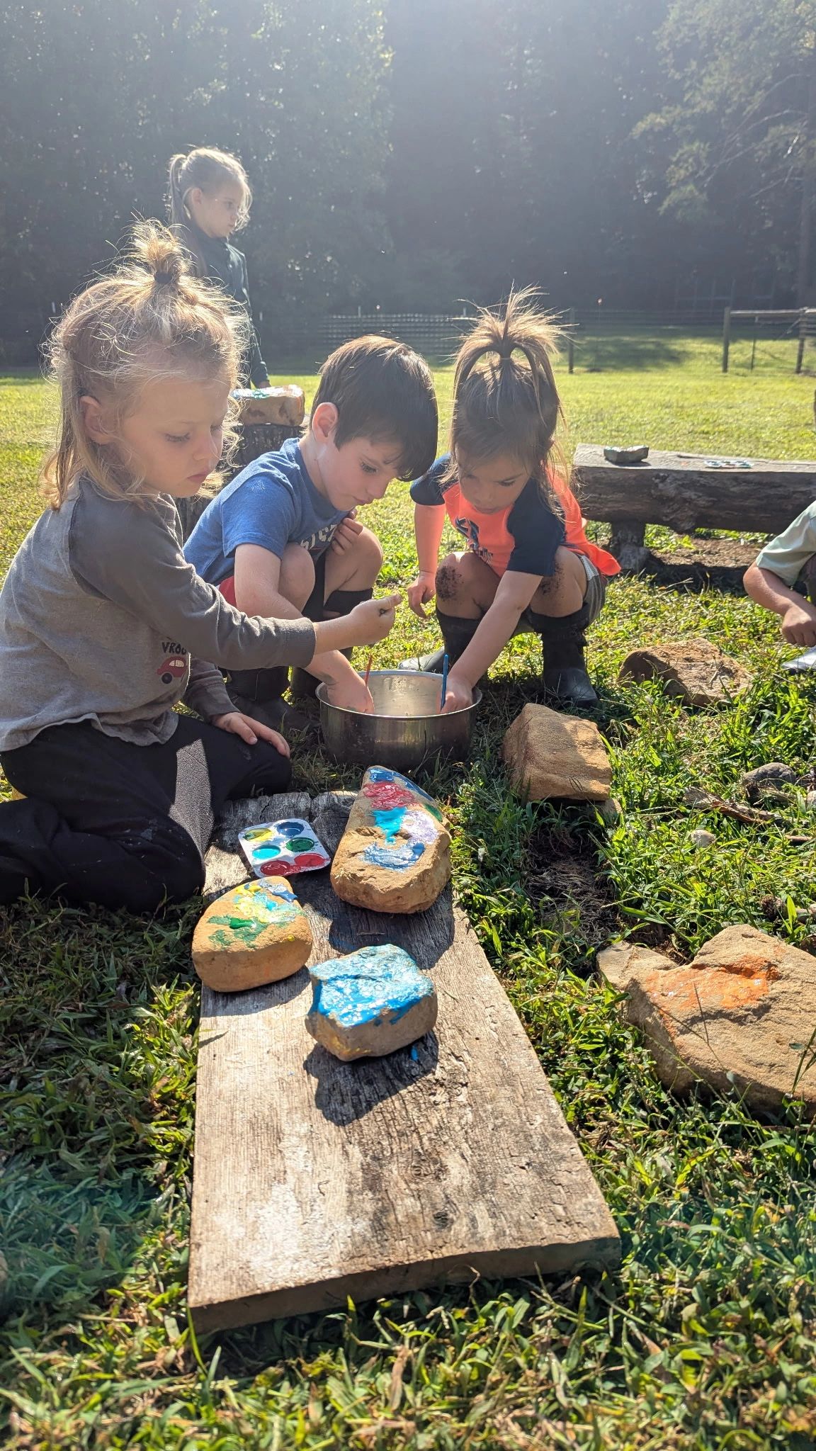 Outdoor education at Foothills Forest School